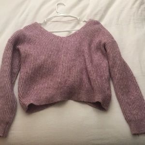 Small pink sweater